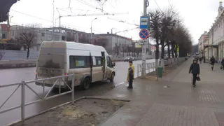 В центре Рязани запретили остановку общественного транспорта еще на трех улицах