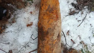 В Брянской области обнаружили снаряд 150 мм калибра