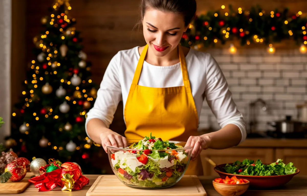 Огненная Лошадь будет в восторге от этого салата - суперский вариант с начинкой-сюрпризом на Новый год
