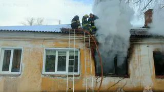 В Муроме загорелся частный дом, в пожаре погиб человек