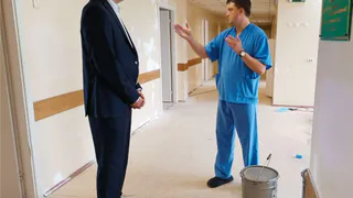 В Усинской ЦРБ завершают подготовку к открытию нового хирургического центра