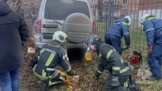 Во Владимирской области сотрудники МЧС вытащили пострадавшую в ДТП из-под автомобиля