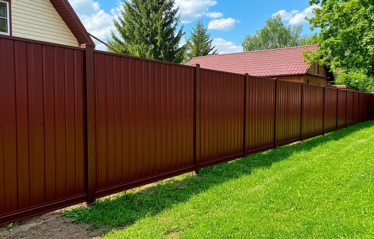 Всего за день превратили дачу в конфетку: ограждение вышло дешево, а выглядит — миллион