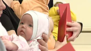 В Нижнекамске родился тысячный младенец в году