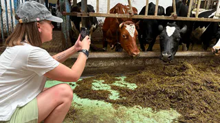 Корткеросский район удивил блогеров Коми сельскохозинновациями