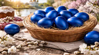 Не шелуха и не каркаде — крашу яйца на Пасху другим способом, и они получаются ярче сапфира: без всякой химии