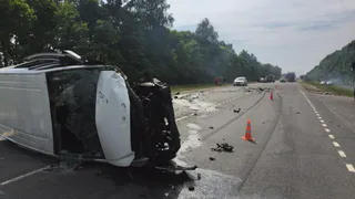 В Шиловском районе водитель Mercedes-Benz устроил массовую аварию на трассе