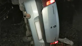 Улетел в кювет: под Рязанью перевернулся автомобиль