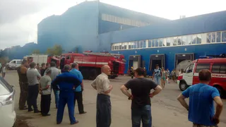 На Ряжском шоссе загорелся крупный склад - комментарии МЧС