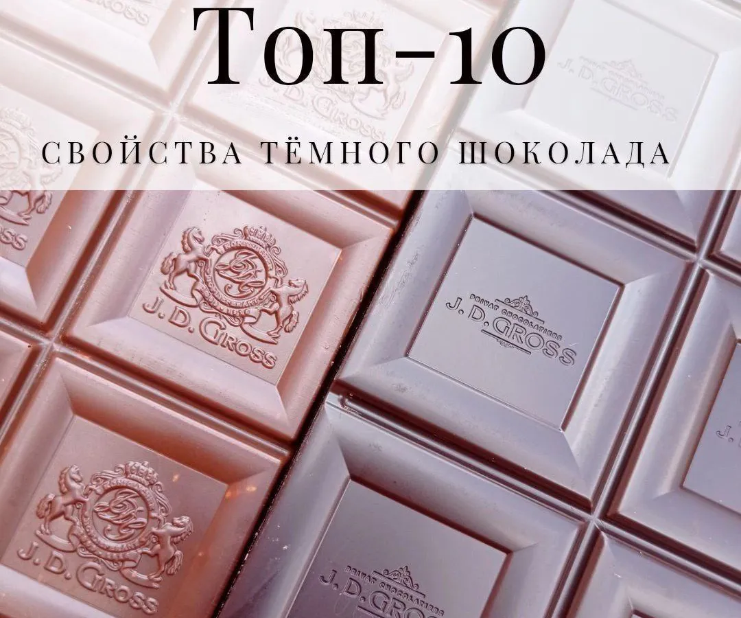 Чем полезен темный шоколад?