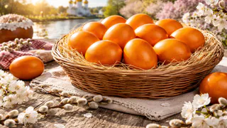 Не куркума и не шелуха — секрет праздничных пасхальных яиц: всего пара веточек сделает их по-настоящему солнечными