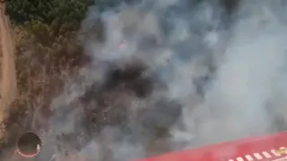 В рязанском МЧС опубликовали видео тушения пожаров авиацией