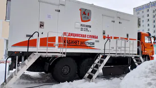 Мобильный ФАП Усинской ЦРБ выходит на передовую здоровья: пациенты оценили удобство выездной диспансеризации