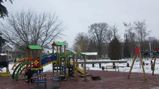 В Бежице появился 300-метровый игровой городок