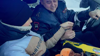 Сотрудники ГАИ осуществили новогоднее желание мальчика в Магнитогорске