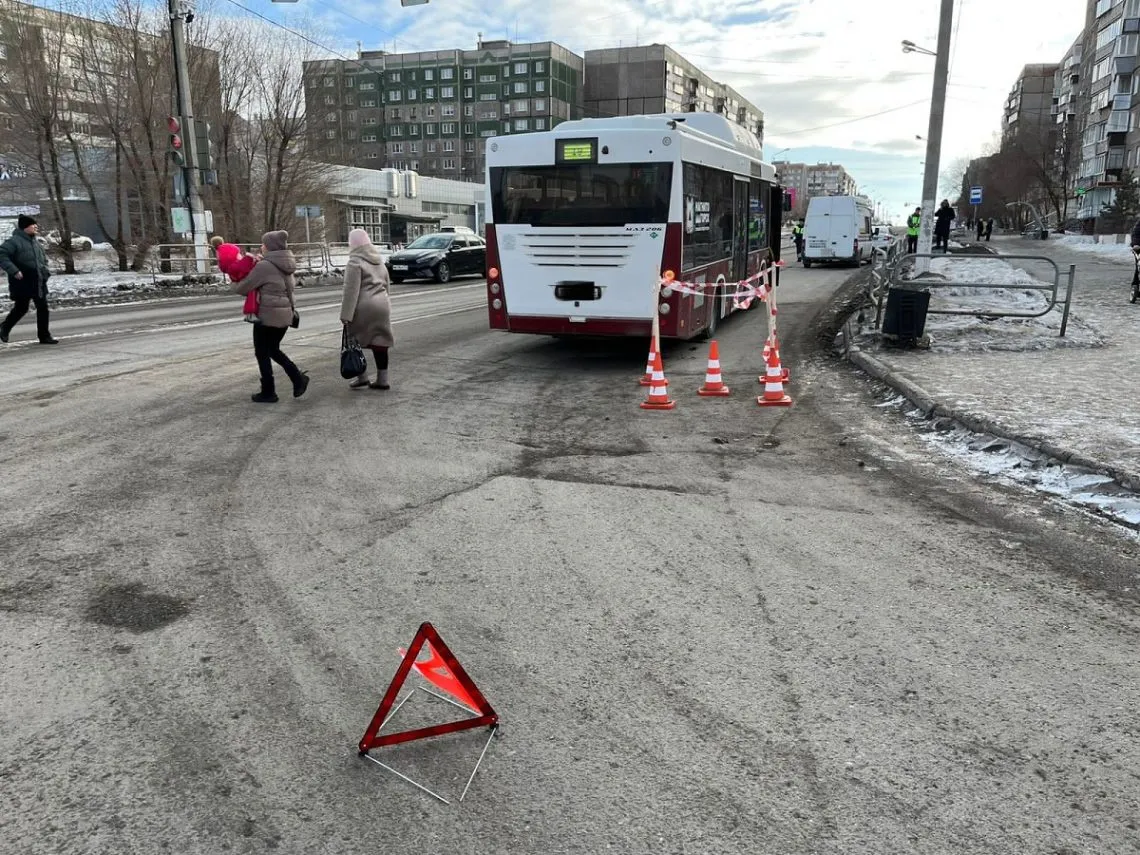 В Магнитогорске автобус сбил 10-летнего мальчика на пешеходном переходе