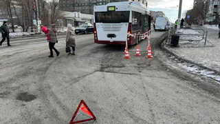 В Магнитогорске автобус сбил 10-летнего мальчика на пешеходном переходе