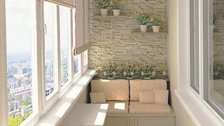 Вместо балкона - новая комната