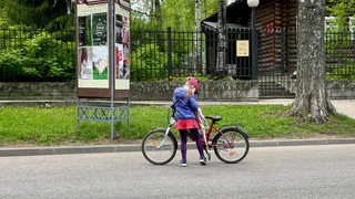В Коми у ребенка женщина угнала велосипед и попала на камеры