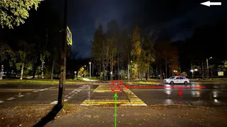 В Коми водитель-беглец оставил подростка с травмами на пешеходном переходе