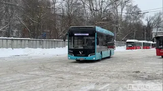 Тестируют троллейбус, который сам доезжает до Владимира из Собинского района