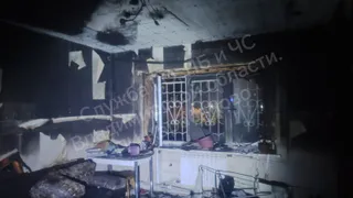 В Александрове произошел пожар в многоквартирном доме