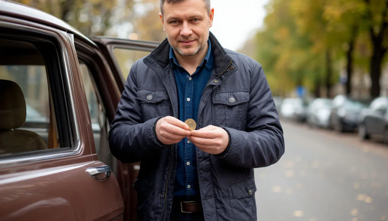 Обнаружили монету в дверной ручке авто: что значит эта находка и почему она опасна