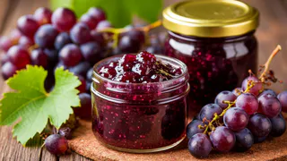 Научила подруга с Юга: теперь всегда готовлю варенье из винограда - получается иделаьный деликатес