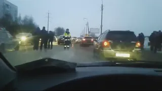 На Северной окружной сбили двух женщин, подробности от очевидцев