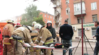 16 человек тушили пожар в Рыбновской школе-интернате