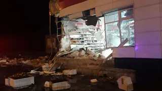 В Рязанской области ночью 22 июня фура пробила стену магазина «Магнит»