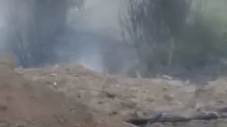 В соцсетях опубликовали кадры «горящей земли» на окраине Рязани