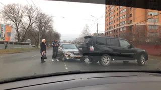 ДТП на Мервинской - движение затруднено