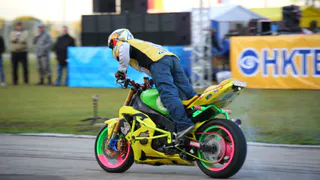 Опубликовано видео с места гибели мотоциклиста в Рязани