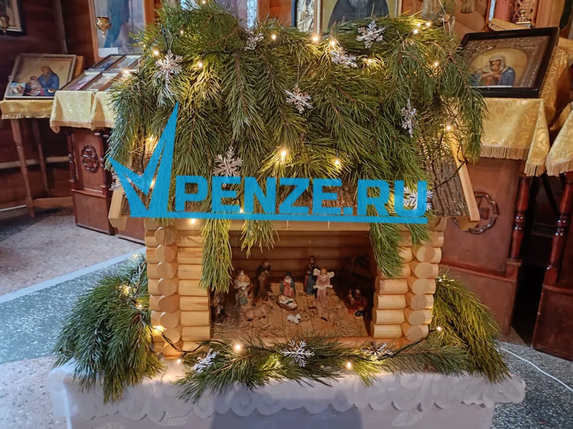 Простое счастье Рождества Христова: прихожане пензенского храма Николая Чудотворца поделились секретами подготовки к празднику