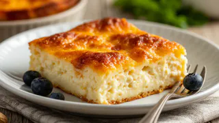 Теперь готовлю творожную запеканку без манки– получается супер воздушной, как облачко