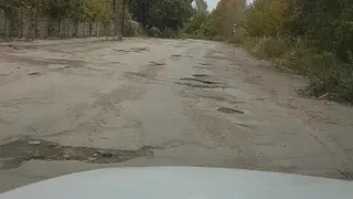 Руины дорог возле трубного завода поразили рязанца – видео