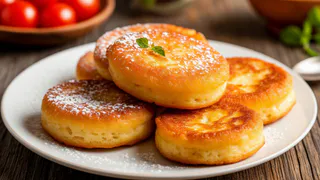 Берем кефир и творог — через десять минут завтракаем лепешками вкуснее сырников: просто, быстро и сытно