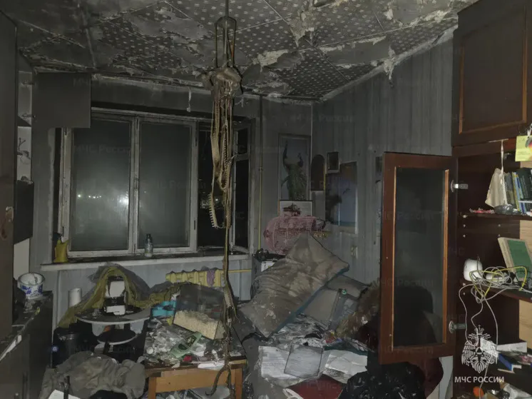 В Чебоксарах оставленная без присмотра электросушилка стала причиной пожара в общежитии
