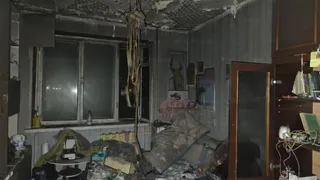 В Чебоксарах оставленная без присмотра электросушилка стала причиной пожара в общежитии