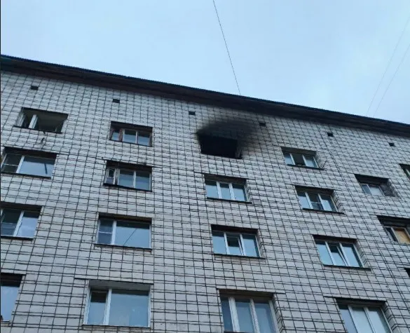 В Сыктывкаре при пожаре в квартире спасли восемь человек