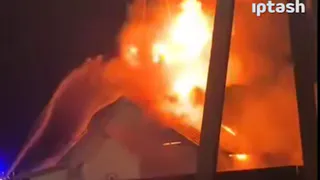 Пожар в недавно отреставрированной мечети Пестрецов: есть пострадавшие