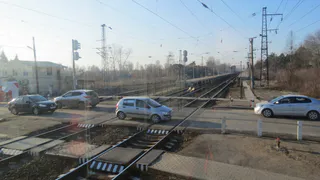 В Рязанской области грузовой поезд сбил автомобиль