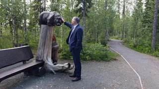 "Тропа здоровья" в Усинске обретает новую жизнь