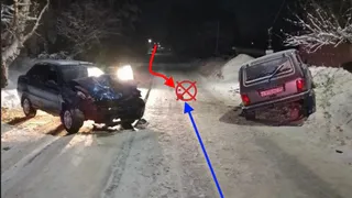 В Коми на встречке врезались Fiat и ВАЗ