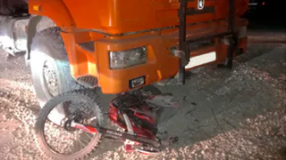 В Судогодском районе питбайк столкнулся с «Камазом»