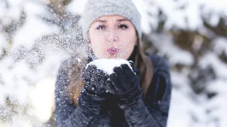 В понедельник рязанцев ждет мокрый снег и гололедица