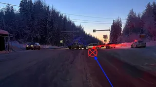 В Коми столкновение на выезде с дач привело к госпитализации водителя иномарки