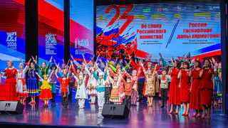 В Нижнекамске провели праздничный концерт в преддверии Дня защитника Отечества