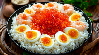 Воздушный салат «Снежинка» — его все ищут на новогоднем столе, невероятный вкус из детства в СССР